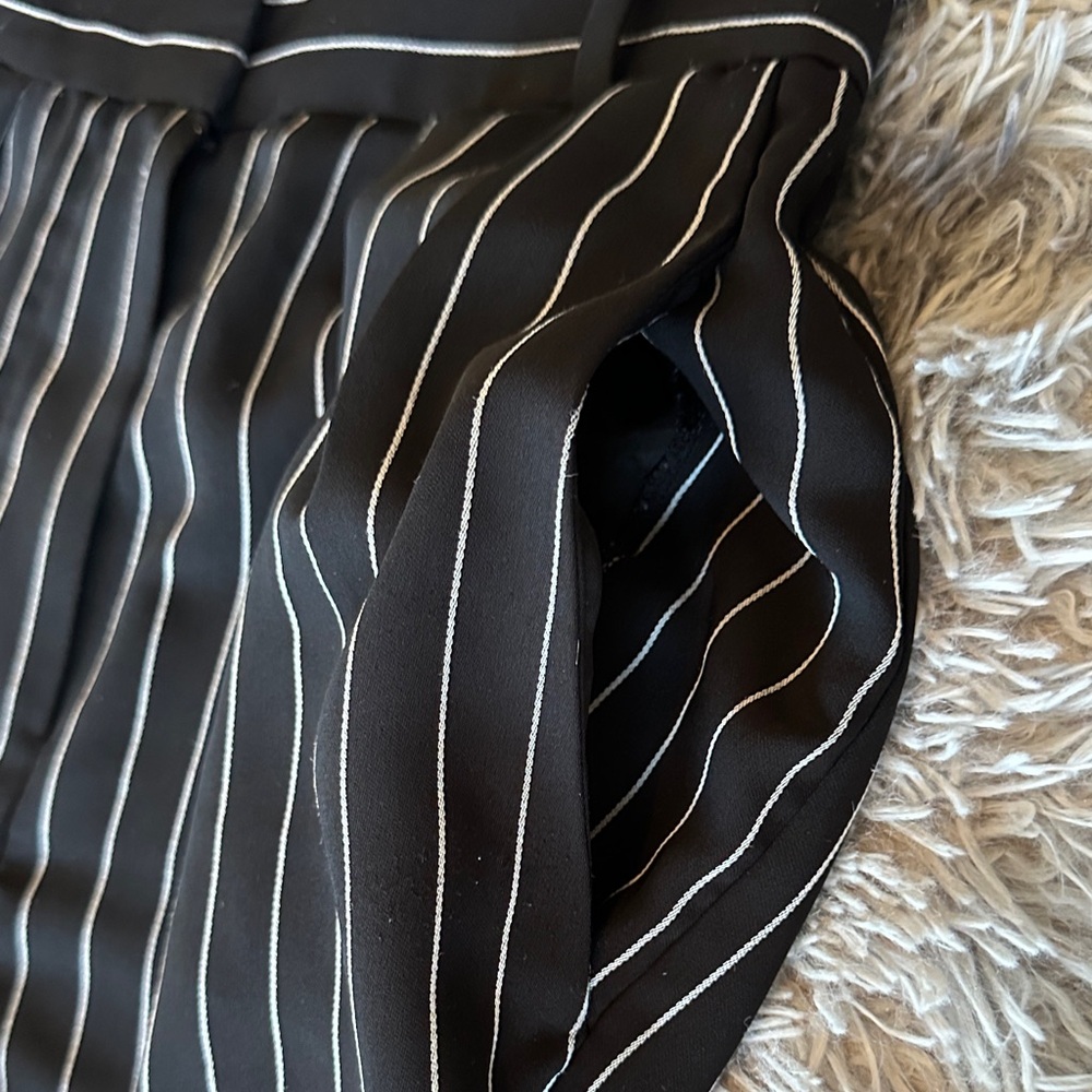 I—Babaton Women's Black and White Pinstripe Pants - Picture 8 of 13